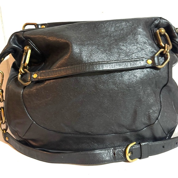 Coach vintage 
Black Leather crossbody Bag - Picture 2 of 13